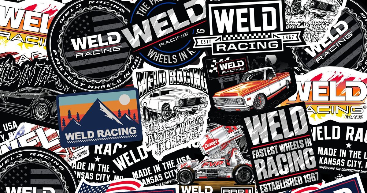 Weld Sticker WELD Stickers | WELD Racing Wheels