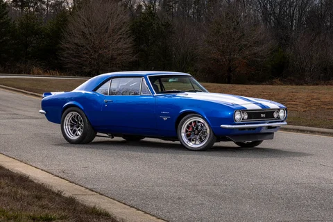 Blue camaro rts