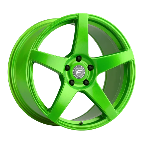 Forgestar  CF5 Custom - Forgestar cf5 wheel 5lug illusion sour apple 19x11