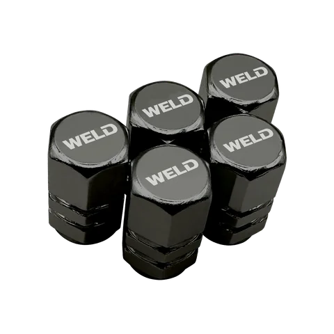 WELD Merchandise Aluminum Valve Stem Cover - Aw11323 aluminum valve stem cover black 1 merchandise c8e815fd