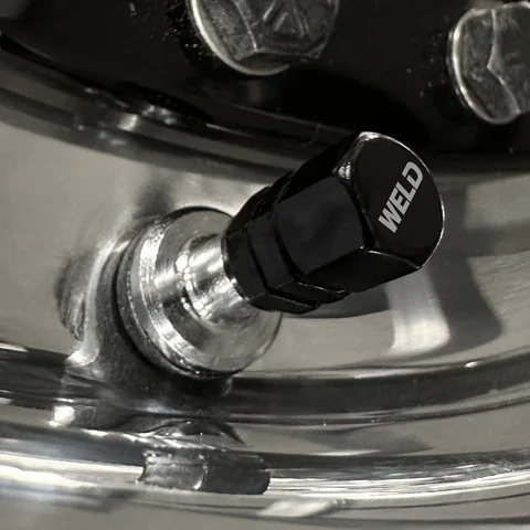 WELD Merchandise Aluminum Valve Stem Cover - Aw11323 aluminum valve stem cover black 2 merchandise cec88a92