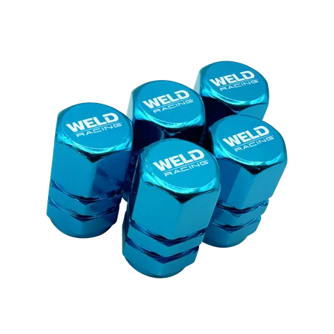 WELD Merchandise Aluminum Valve Stem Cover - Aw12624 aluminum stem caps blue 1 merchandise 2dc5de27