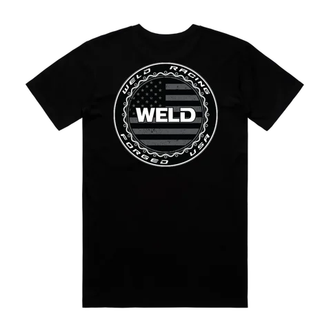 WELD T-Shirts Beadlock American Flag Tee - Aw65825 beadlock american flag black 1 t shirts 70011a8a