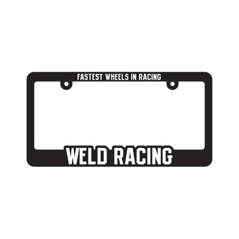 WELD Merchandise License Plate Frame - Aw10523 shop license plate frame black 1 merchandise ff5c7103