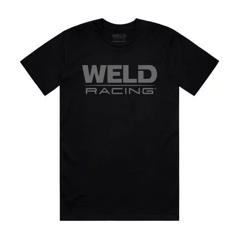 Weld racing reflective tee black front 5d84b9a8