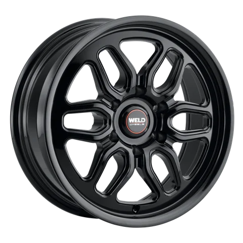 WELD Performance RF Laguna 6 Drag - Weld laguna6 drag wheel 6lug gloss black milled spokes 17x7 bf83e3d0