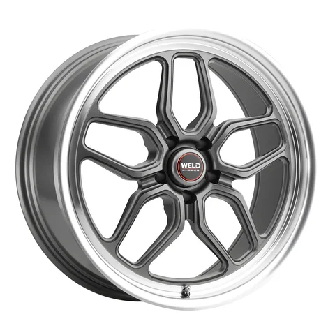 Weld laguna wheel 5lug gloss anthracite machined lip 20x9 5 c9bb1526