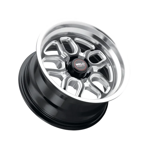 Weld laguna wheel 5lug gloss black milled 15x8 lay 16a500d0