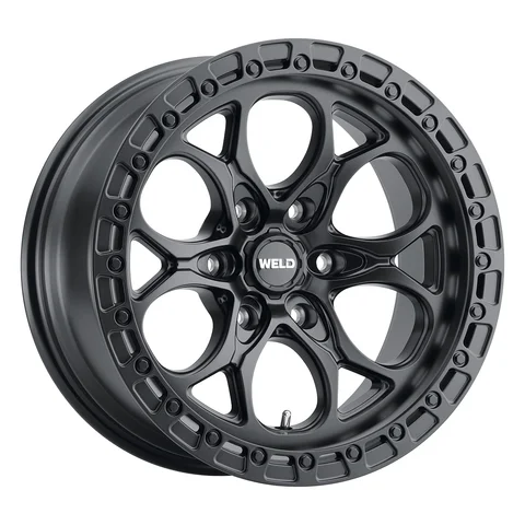 Weld ledge6 wheel 6lug satin black 18x9 6f14a261