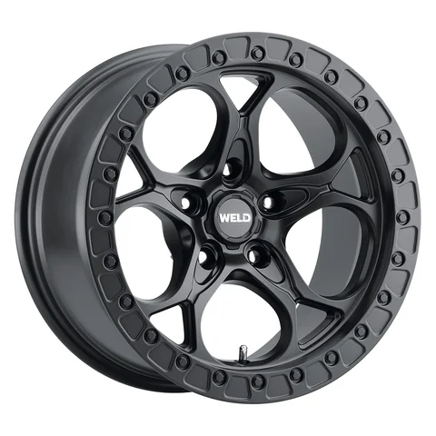Weld ledge wheel 5lug satin black 17x9 2a25bcfa