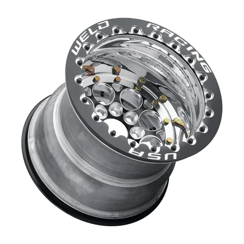 WELD Import Drag Magnum Import - Weld 768b wheel 4lug gloss black milled 15x12 lay 5ec1b37b