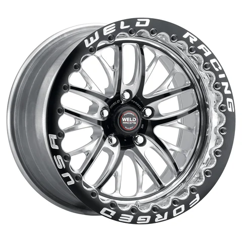 WELD RT-S S82 Beadlock - Weld s82 beadlock wheel 5lug gloss black milled 17in 8d67194d