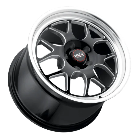 Mw company solana wheel 5lug gloss black milled 18x12 lay 188d155f