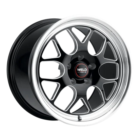 Mw company solana wheel 5lug gloss black milled 18x12 5e112092