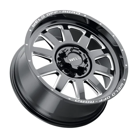 WELD Truck & Off-Road Stealth - Weld stealth wheel 6lug gloss black milled 20x9 lay f4a3844b