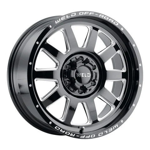 WELD Truck & Off-Road Stealth - Weld stealth wheel 6lug gloss black milled 20x9 a84d0cf2