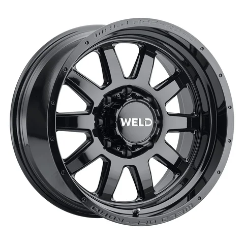 WELD Truck & Off-Road Stealth - Weld stealth wheel 8lug gloss black 20x10 b0555de3