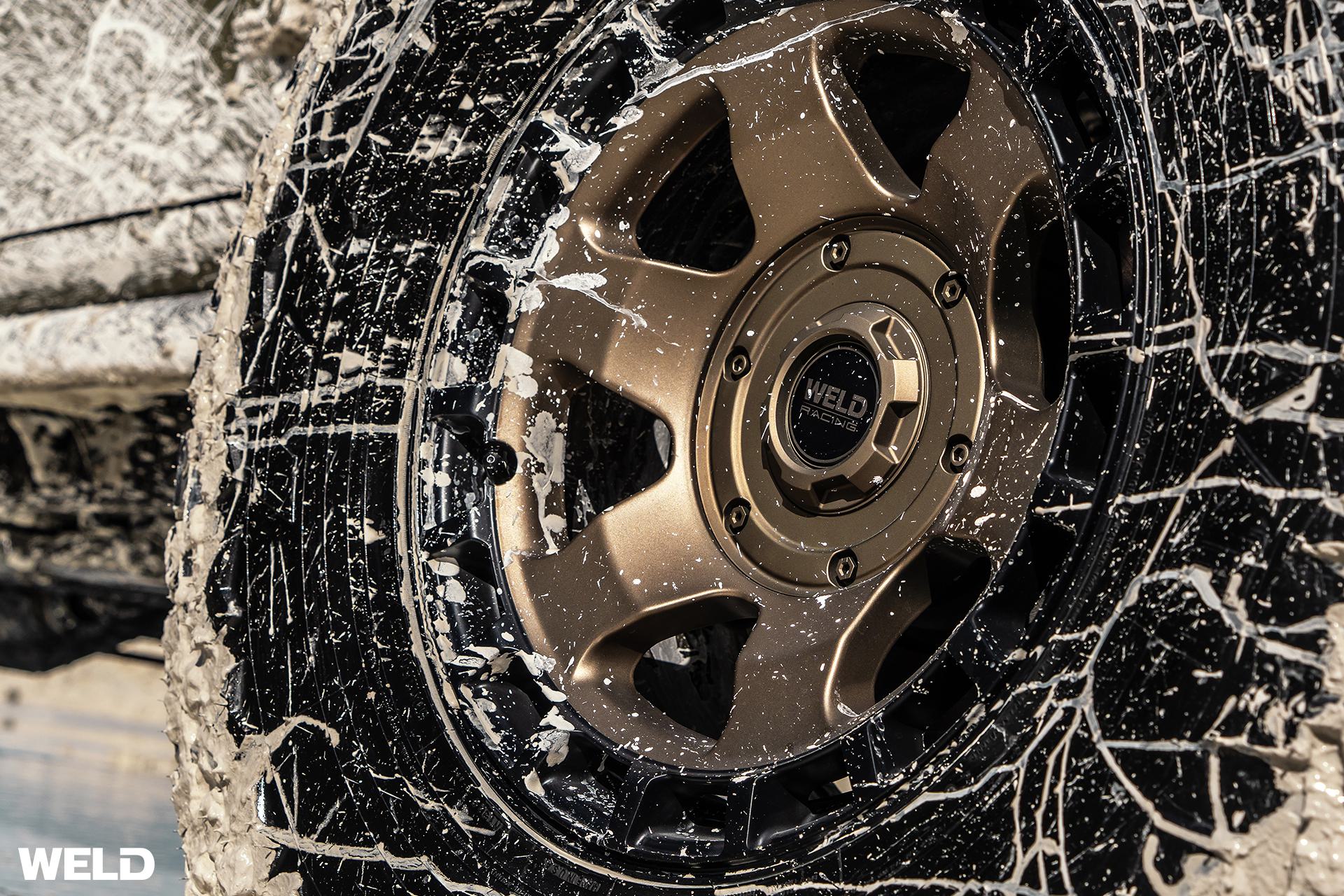 Weld Ridge Jeep Gladiator - WELD Ridge - Satin Bronze | WELD Racing Wheels