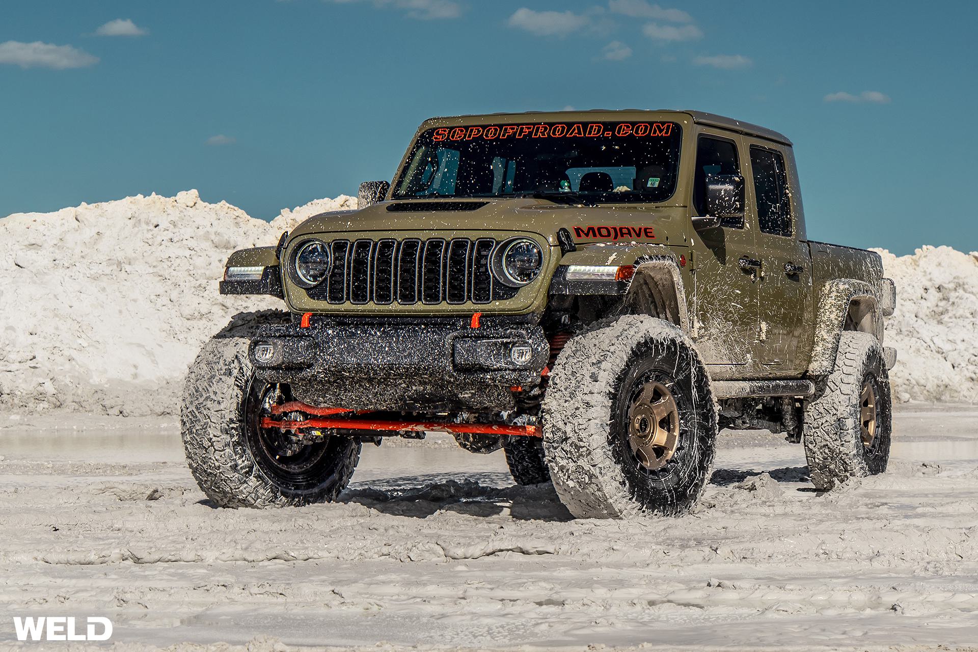 Weld Ridge Jeep Gladiator - WELD Ridge - Satin Bronze | WELD Racing Wheels